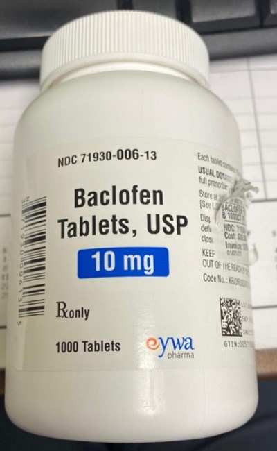 Baclofen Bottle (Baclofen Bottle)